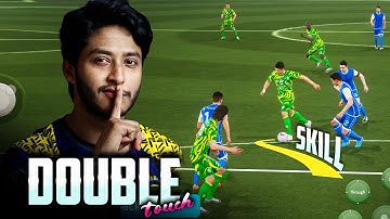 Perfectly Use Double Touch🔥 eFootball 2026 Mobile | Best Skills Tutorial & Tips