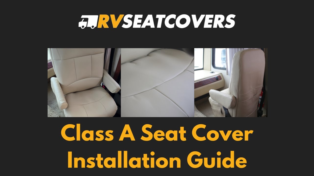 RV Captains Chairs Seat Covers