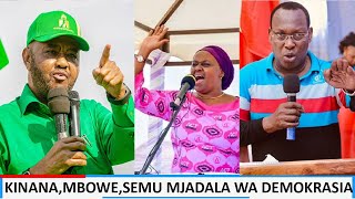 🔴LIVE: Kinana, Mbowe, Semu Wakishiriki Mkutano wa Jukwaa la Kidemokrasia Zanzibar