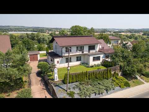 Wideo: dom 223m2, działka 800m2, centrum Zabierzów