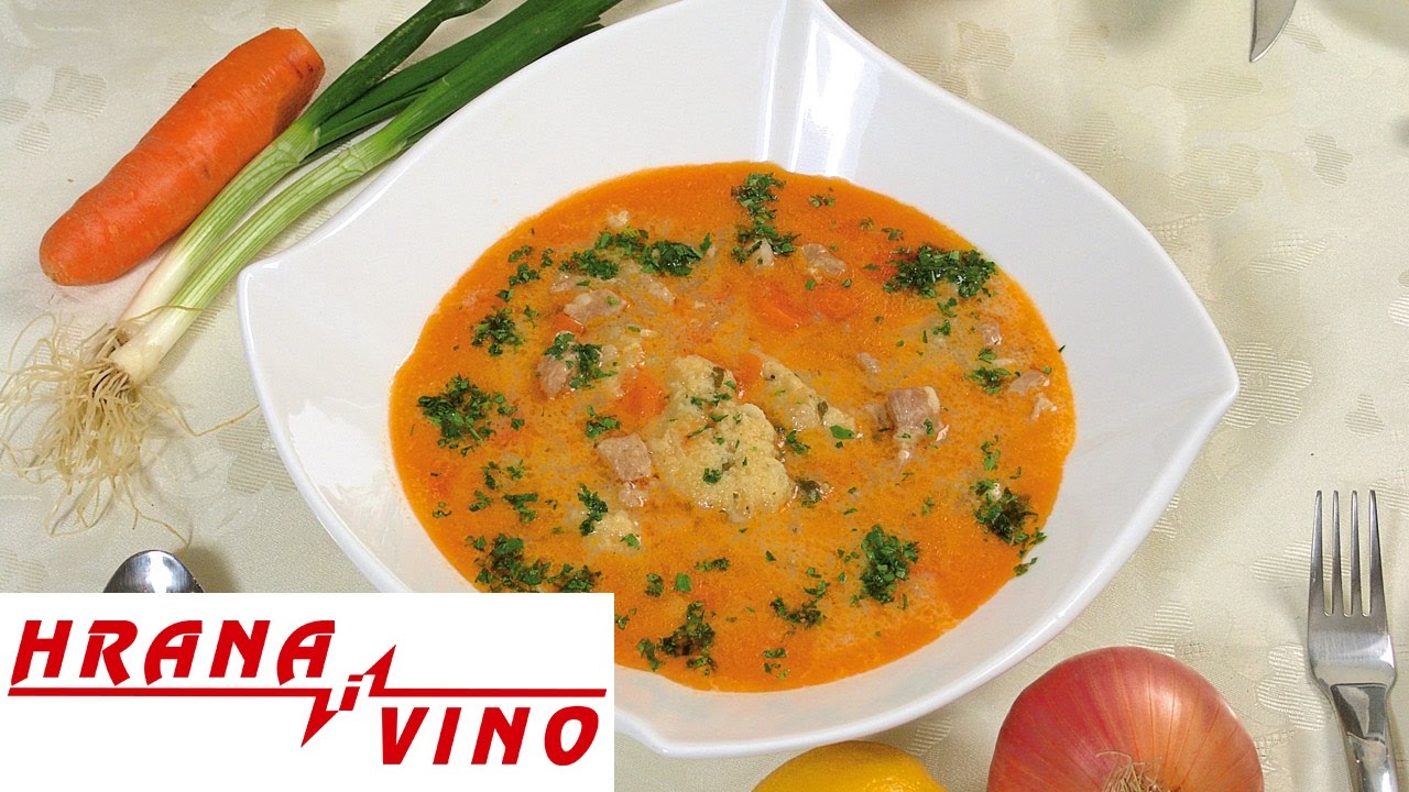 Kisela čorba sa knedlama | Hrana i Vino