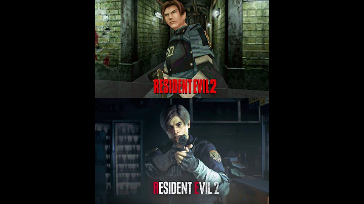 Resident Evil 2 Original vs Resident Evil 2 Remake Characters Comparison