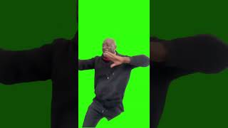 Man dancing to bomboclaat  green screen