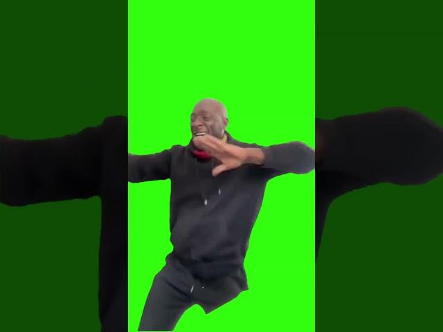 Man dancing to bomboclaat  green screen class=