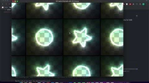 2D Glowing Neon Shapes - OpenGL