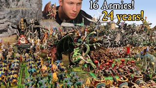 Can I paint EVERY Warhammer Fantasy Army in just 24 years? (Yes)