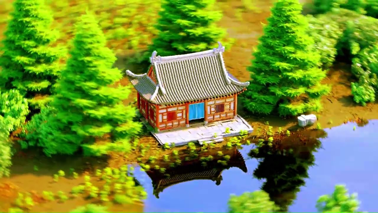 Chinese House Render in Blender!!
