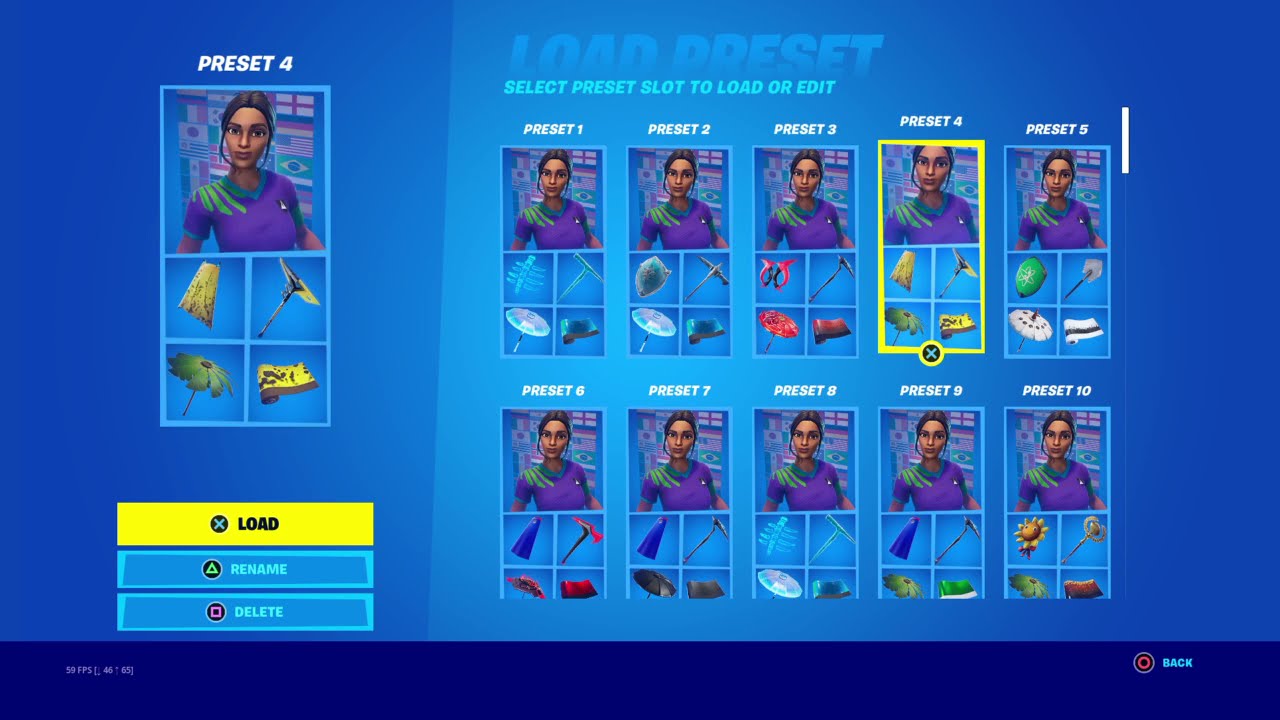 10 good combos with soccer skin.