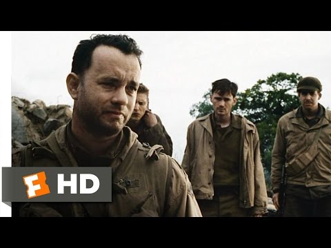 Saving Private Ryan Movie Clip - watch all clips j.mp click to subscribe j.mp To stop the fighting between his men, Capt. Miller (Tom Hanks) finally tells them all where he's from and what he did before the war. TM & Â© Dreamworks (2012) Cast: Edward Burns, Jeremy Davies, Adam Goldberg, Tom Hanks, Barry Pepper, Tom Sizemore Director: Steven Spielberg MOVIECLIPS YouTube Channel: j.mp Join our Facebook page: j.mp Follow us on Twitter: j.mp Buy Movie: amzn.to Producer: Ian Bryce, Bonnie Curtis, Kevin De La Noy, Mark Huffam, Gary Levinsohn, Allison Lyon Segan, Steven Spielberg Screenwriter: Robert Rodat Film Description: Steven Spielberg directed this powerful, realistic re-creation of WWII's D-day invasion and the immediate aftermath. The story opens with a prologue in which a veteran brings his family to the American cemetery at Normandy, and a flashback then joins Capt. John Miller (Tom Hanks) and GIs in a landing craft making the June 6, 1944, approach to Omaha Beach to face devastating German artillery fire. This mass slaughter of American soldiers is depicted in a compelling, unforgettable 24-minute sequence. Miller's men slowly move forward to finally take a concrete pillbox. On the beach littered with bodies is one with the name "Ryan" stenciled on his backpack. Army Chief of Staff Gen. George C. Marshall (Harve Presnell), learning that three Ryan brothers from the same family have all been killed in a single week, requests that the surviving brother, Pvt. James Ryan <b>...</b>