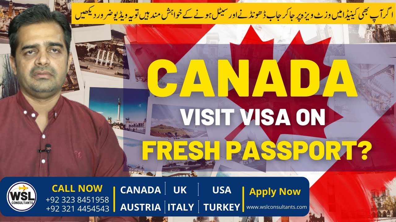 canada visit visa from pakistan youtube