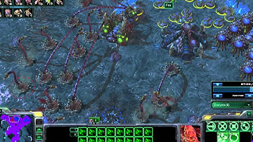 Starcraft 2 CZ Spine Crawlers PUSH!