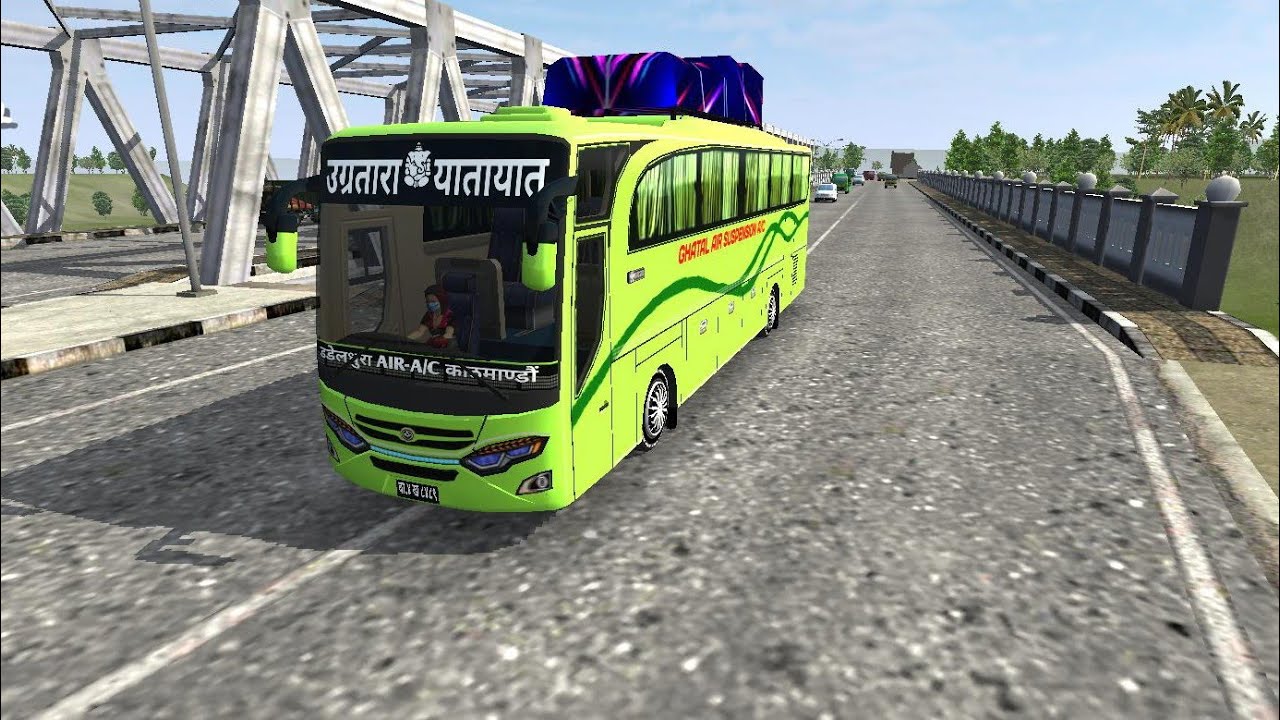 New nepali bus livery GHATAL AIR SUSPENSION _ bus simulator Indonesia