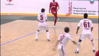 Gols:Progresso x Sibiryak - Superliga Russa de Futsal 2013/14 - (2 jogos) rodada 4