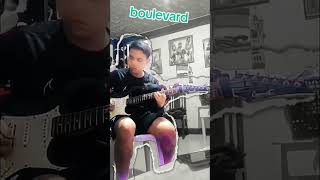 dan byrd boulevard fingerstyle cover - soulful guitarist #shorts #youtubeshorts
