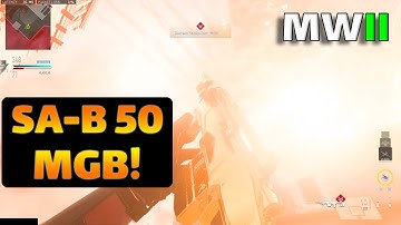 Modern Warfare II GOLD SNIPER (SA-B 50) MGB "NUKE" (SBMM reverse boosted) PS5 Gameplay