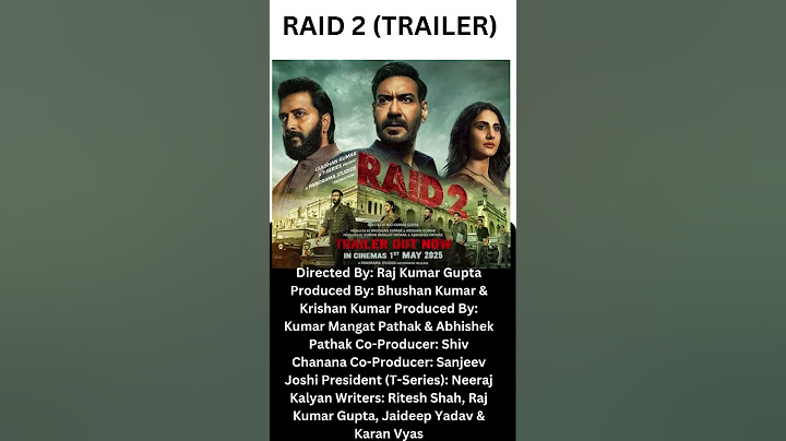 RAID 2 (TRAILER): Ajay D | Riteish D | Vaani K | Raj K | Abhishek P | Kumar M | Bhushan K, Krishan K