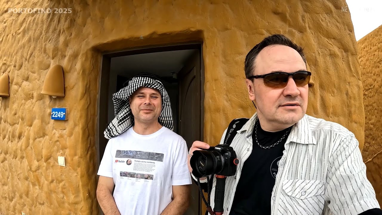 Pickalbatros Portofino 2025 | 1. díl | Mraky, pokoj, resort tour: příjezdovka, krámky