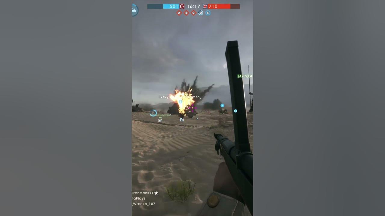 loser mortar camper team killed patented move by LegendOfDefect himself #battlefield1 #