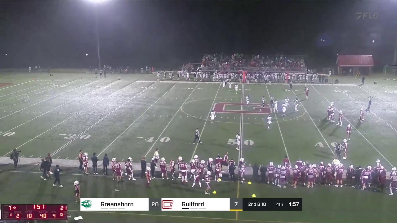 Greensboro College vs Guilford Football Free Live Stream | ODAC Football