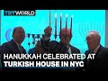 Turkishamerican jews celebrate hanukkah at turkish house in nyc