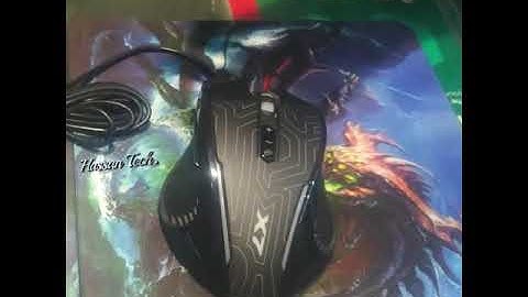 Unboxing Gaming A4TECH X7 Mouse #shortvideo