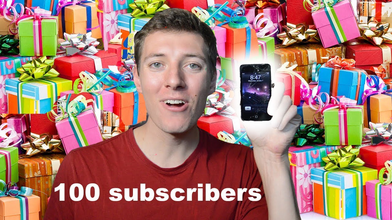 WORST YOUTUBE GIVEAWAY EVER (100 subscriber giveaway)