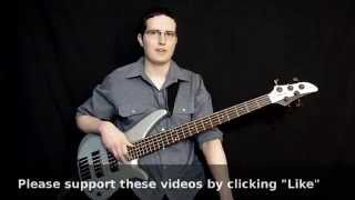 Walking Jazz Standards Have You Met Miss Jones? - Bass Guitar Lesson