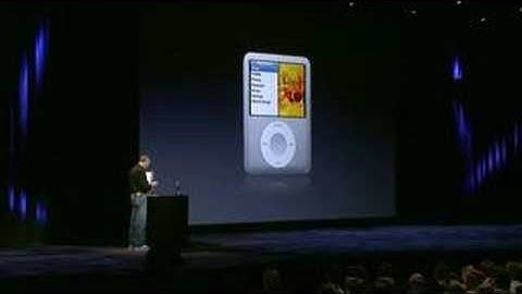 Apple Music Event 2007-The 3G iPod Nano Introduction