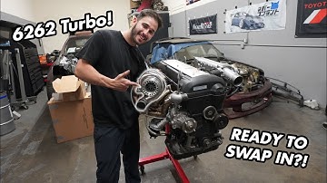 1JZ Gets a BIG Turbo for the IS300!!