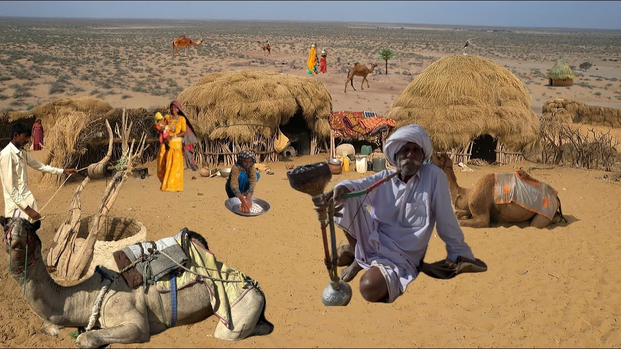 Desert Punjab Village Life | Unseen Desert Life Near India Pakistan Border | Cholistan Desert Life 