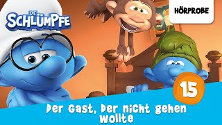 Die Schlümpfe - Folge 15: Der Gast, der nicht gehen wollte | Hörprobe zum Hörspiel