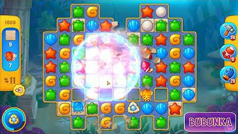 Fishdom level 1606 HD