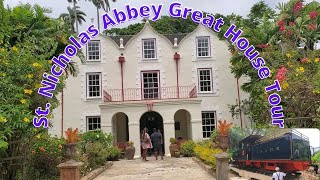 PART 4/ ST. NICHOLAS ABBEY GREAT HOUSE PLANTATION TOUR/ Barbados heritage railway/ Fun Train ride.