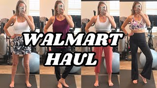 WALMART WORKOUT CLOTHING HAUL   TRY ON