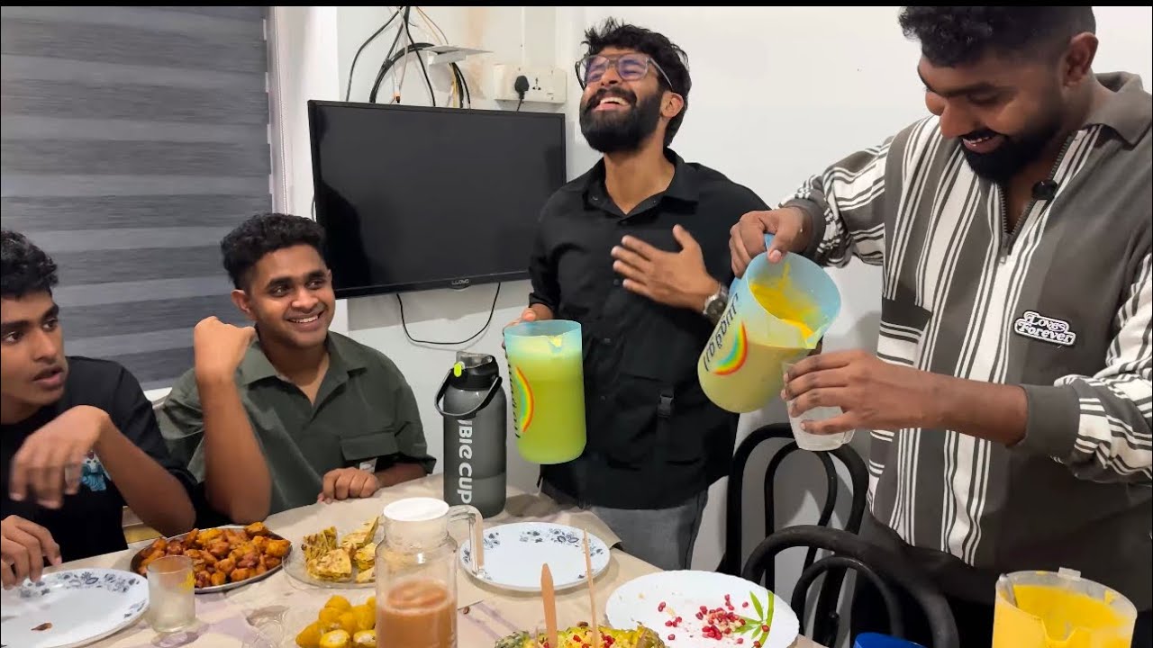 ഞാനുണ്ടാക്കിയ തായ്‌ലൻഡ് Dish കഷ്ടപ്പെട്ട് കഴിക്കുന്ന സ്റ്റീലും ഈച്ചുവും! 🤣 എല്ലാരേം Review കാണാം! 😂