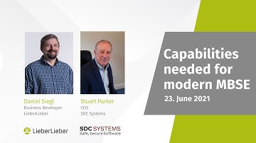 Webinar Recording from 23 June: Capabilities needed for modern MBSE