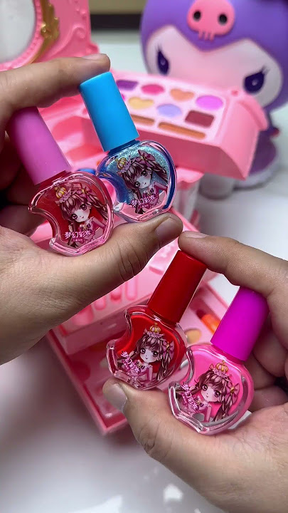 The children's makeup set I arranged for my daughter on June 1st has finally arrived.