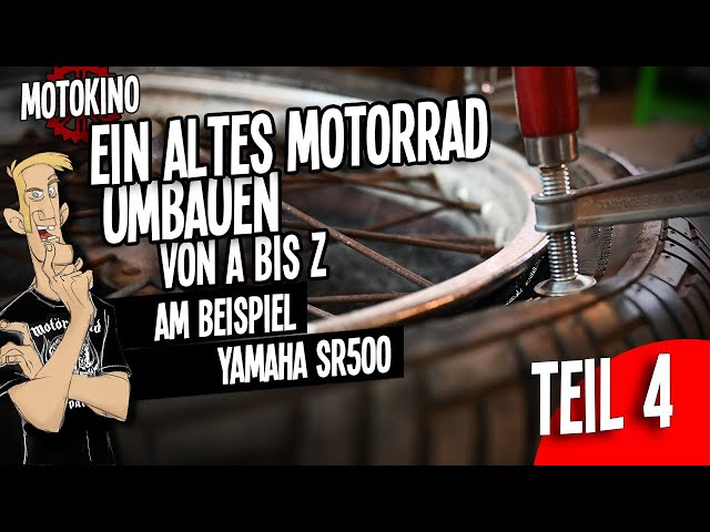 MOTOKINO Teil 5 /// Die Gabel am Motorrad Zerlegen, die Teile