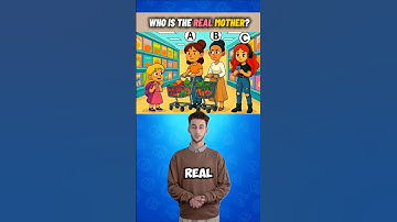 Who is The Real Mother? #quiztime #quiz #riddles #logicpuzzles #ytshorts #trending