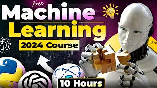 Machine Learning FULL Course with Practical (10 HOURS) | Learn Free ML in 2024 | Part-1