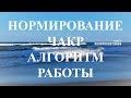 Нормирование чакр. Алгоритм работы