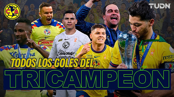 ALL THE GOALS! 🦅🏆 GREAT GOALS from América's THREE FINALS | TUDN