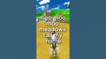 Mario Kart Wii but AI makes a song about each track - Moo Moo Meadows