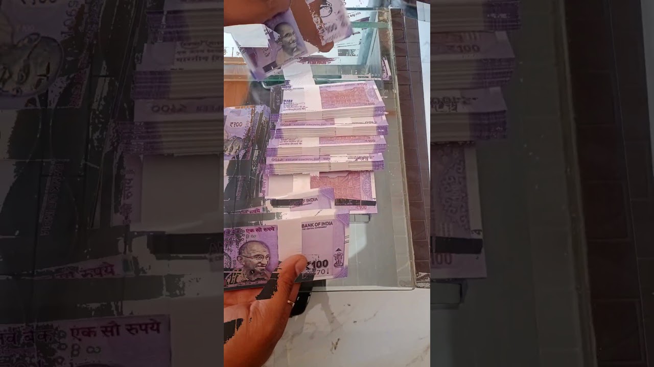 Fresh Note Bundle #  Note counting machine 