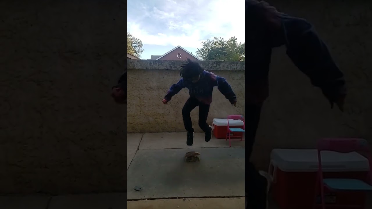day 3 of learning how to do a fakie shuvit 
