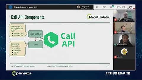 "Call management with the new Call API in OpenSIPs 3.1: Razvan Crainea - OpenSIPS Project