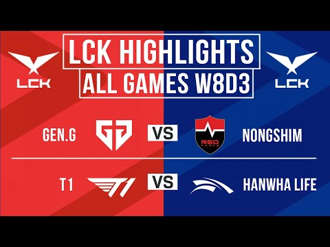 LCK Highlights ALL GAMES Week 8 Day 3 | LCK Spring 2024