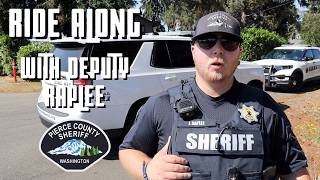 RIDE ALONG with Deputy Justin Raplee