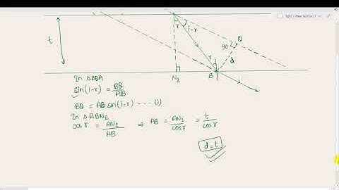 Lateral Shift Part 1 in Nepali | Grade 11 Physics Online Class in Nepali | HSEB | NEB