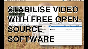 Stabilise video with free open-source software (ffmpeg & VidStab)
